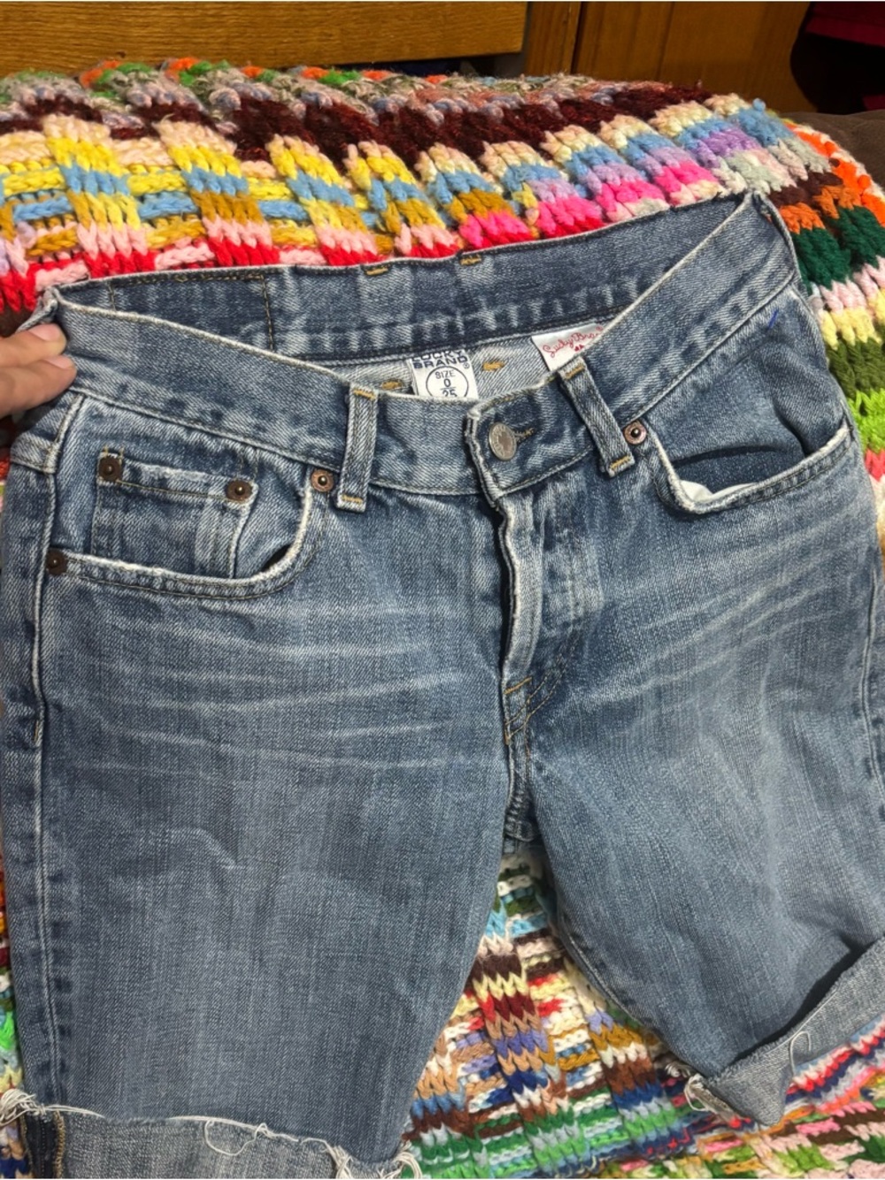 Women’s Blue Denim bermuda shorts - Unbranded